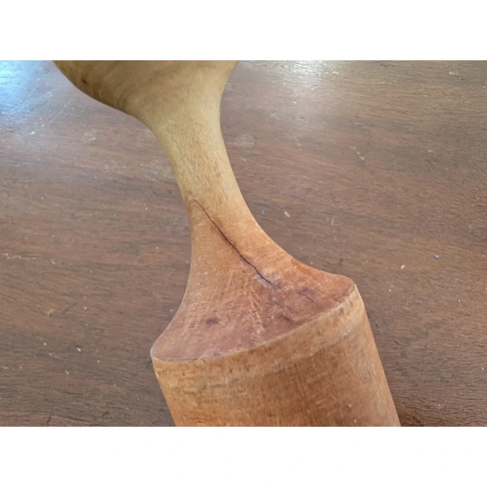 Vintage Wooden Pestel 11 Inches Long, 2 Inches Wide, Farmhouse, Cottagecore